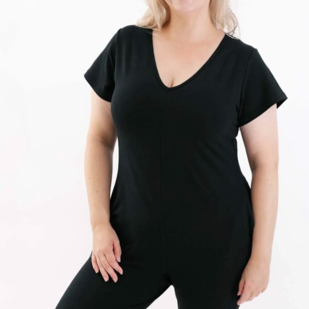 Smash + Tess “Sunday Romper” – Black – Size XS
